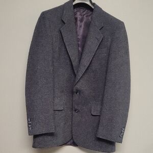 Dior Dark Blue/Gray  Two-Button Sport Blazer
